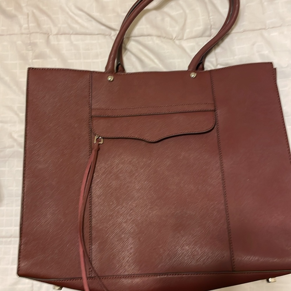 Burgundy Rebecca Minkoff tote NWT